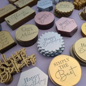 Lovely Bubbly Makes Launch Celebration Mystery Acrylic Box - Acrylic Cupcake Topper Bundle