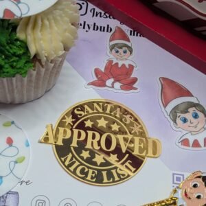 Approved Santa's Nice List Acrylic Disc